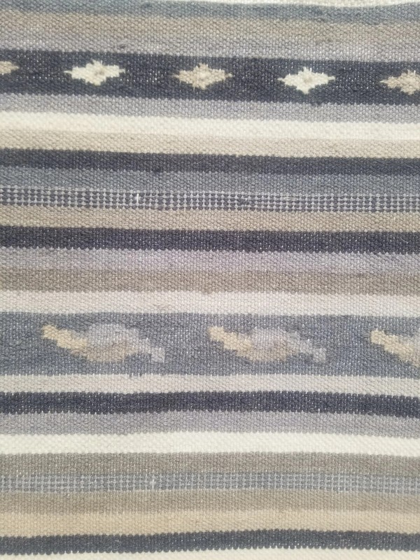 Fine Vintage Traditional Handmade Kattrup Wool Multicolor Kilim 7.9x5.5 ft gallery
