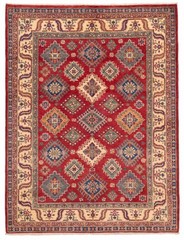 Traditional Vintage Hand-Knotted Area Rug 5’1″ x 6’6″ Oriental Wool Carpet