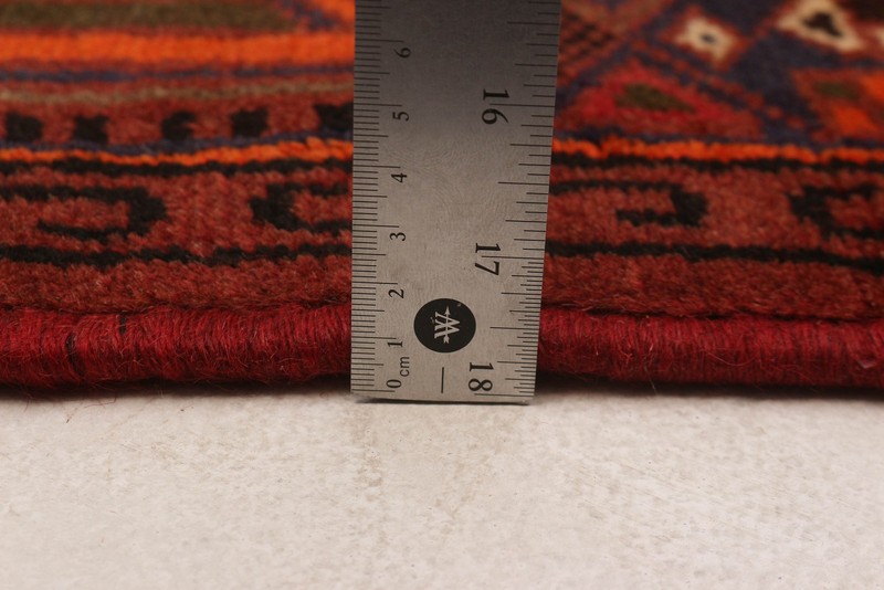 Vintage Traditional Hand-Knotted Area Rug 4'0" x 6'5" Oriental Wool Carpet gallery