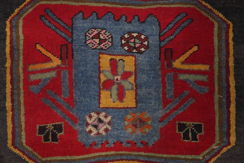 Vintage Geometric Traditional Style Area Rug 5x10 ft Hand-knotted Wool Nomadic gallery