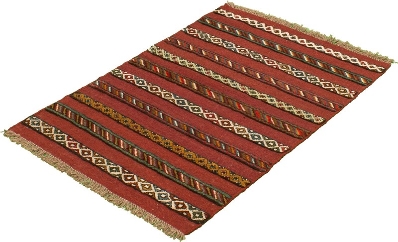 Vintage Hand-Knotted Area Rug 3'5" x 5'0" Traditional Wool Carpet gallery