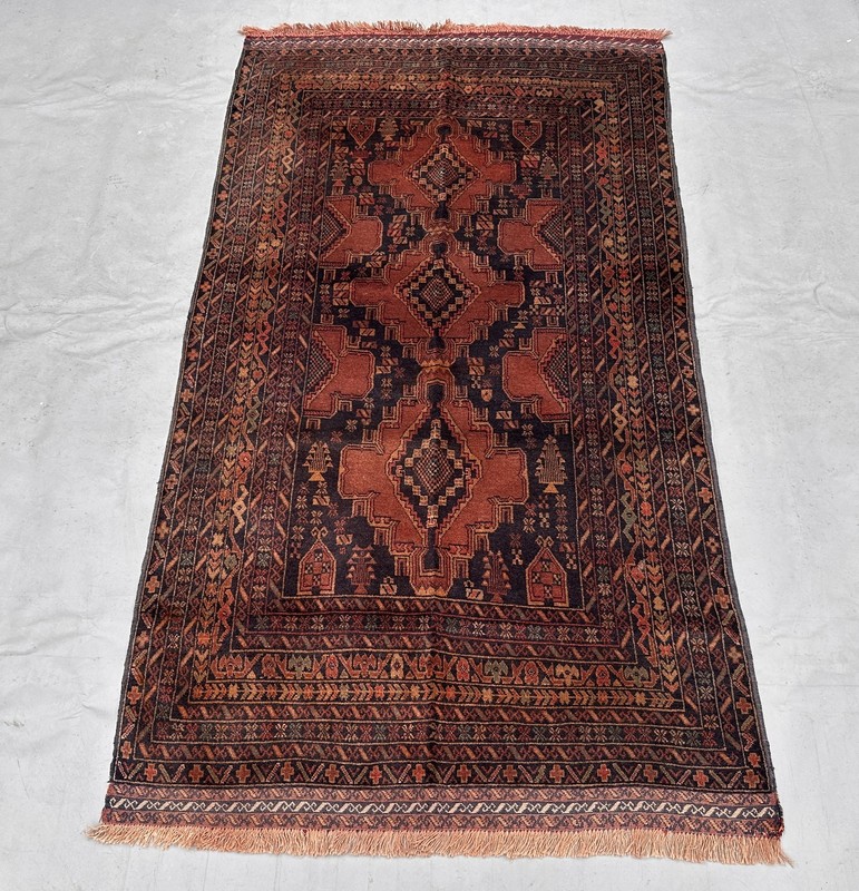 Vintage Gorgeous Afghan Turkoman North Side Of Afghanistan Natural Vegetable Dye gallery