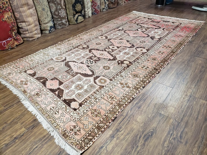 Antique Caucasian Rug 5' 5" x 10' 9" Shirvan Carpet Wide Oriental Wool Runner gallery