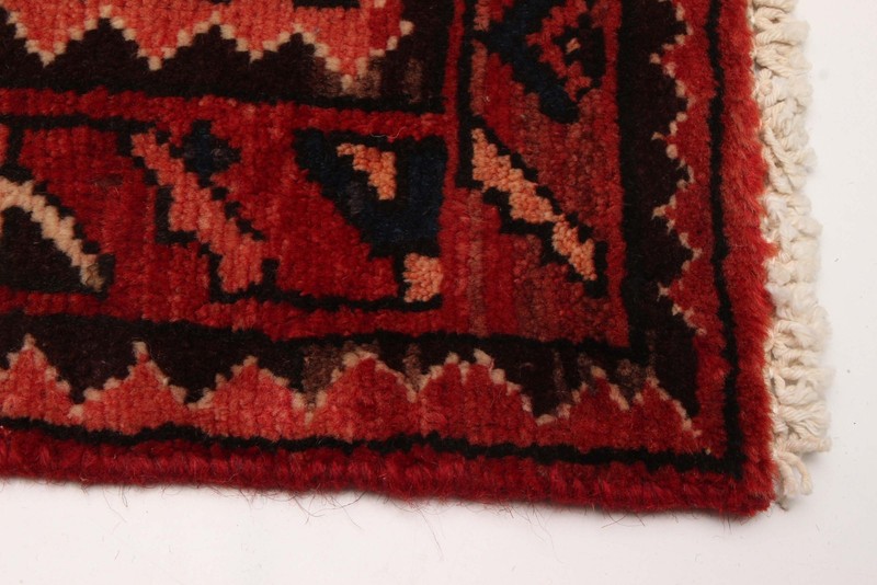 3'2" x 13'1" Vintage Hand-knotted Runner Rug Traditional Oriental Wool Carpet gallery