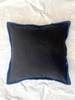 Pillow w/antique rug fragment, 1'1" x 1'4" gallery