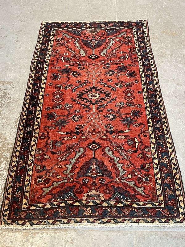 VINTAGE 1920 ANTIQUE TRIBAL Lilian 2.8x4.11 Rug Professionally Washed gallery