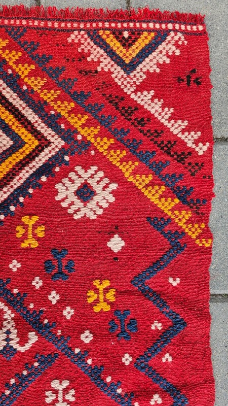 Antique Rug, wall rug, monastery rug, wool kilims, Red kilim, Nomad kilim gallery