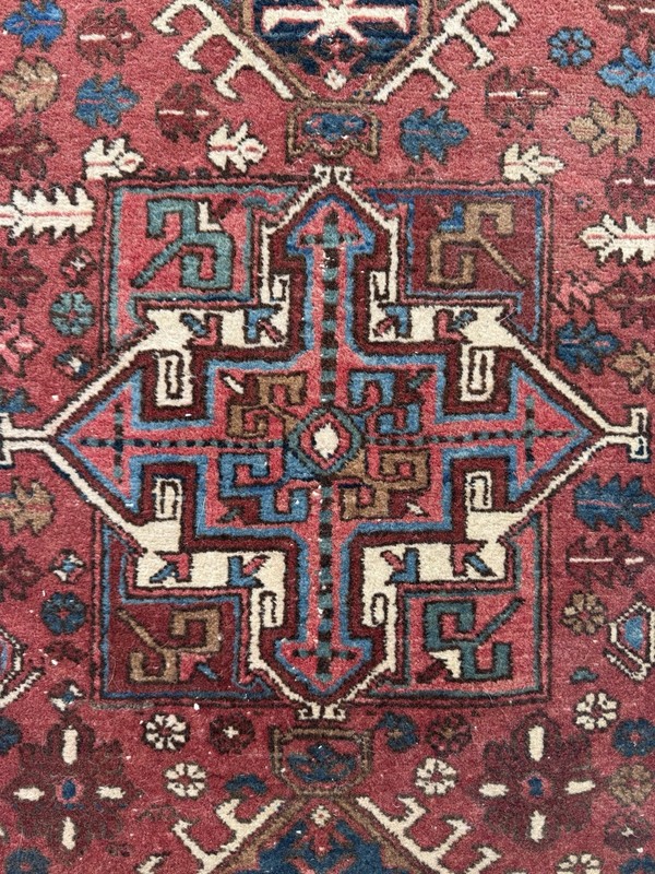 Antique Collectible, Karaja wool, Handknotted Rug , 2 x 3 feet gallery