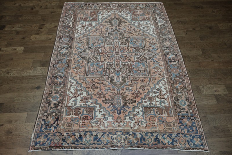 Handmade Medallion Traditional Area Rug 8x11 Ft Geometric Oriental Wool Carpet gallery