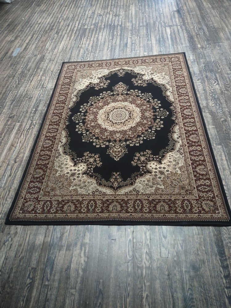 Karastan Rug 7'7" x 5'4" Wool Machine Made Rug *Read Description* Free Shipping