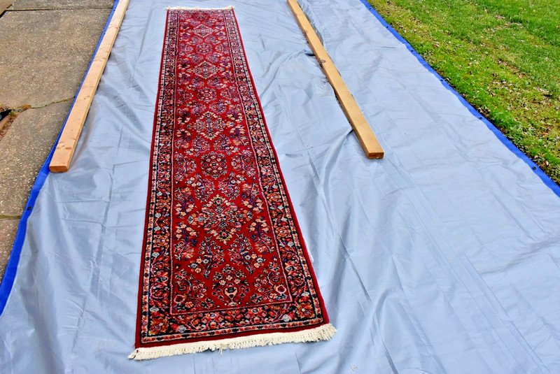 Karastan Runner 700 Series 785 Red Sarouk 2.2x12.3 Nice gallery