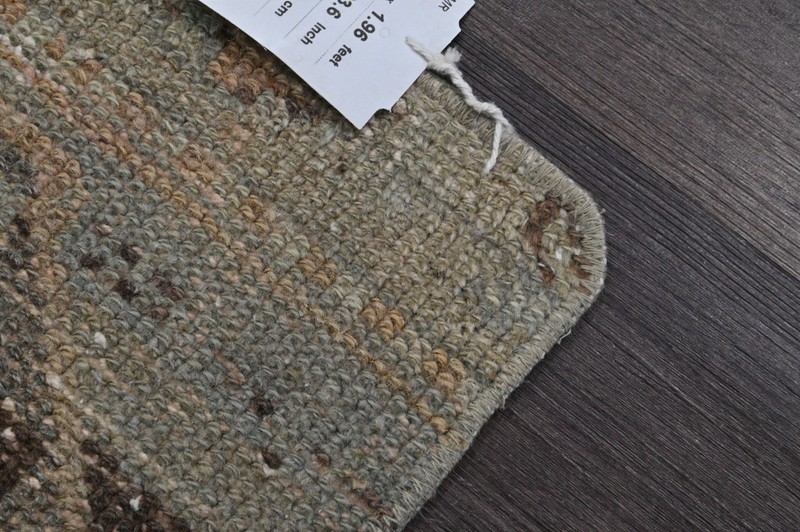Oushak Turkish Doormat Rug 1x2 PEACH Anatolian Handmade Vintage Small Kilim Rug gallery