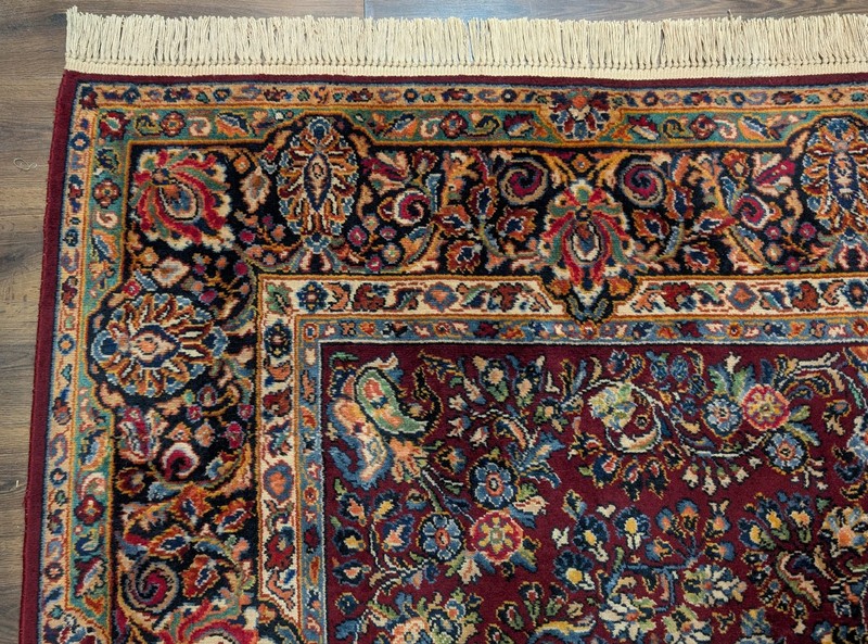 Antique Karastan Rug 9x12, Tudor Sarouk #206, Red gallery