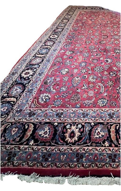 15’ X 11’ FINE GORGEOUS OLD VINTAGE MASTER-PIECE PALACE SIZE HANDMADE CARPET RUG gallery