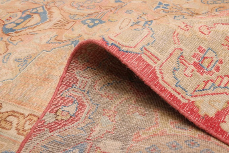 Vintage Hand-Knotted Area Rug 9'5" x 12'7" Traditional Oriental Wool Carpet gallery