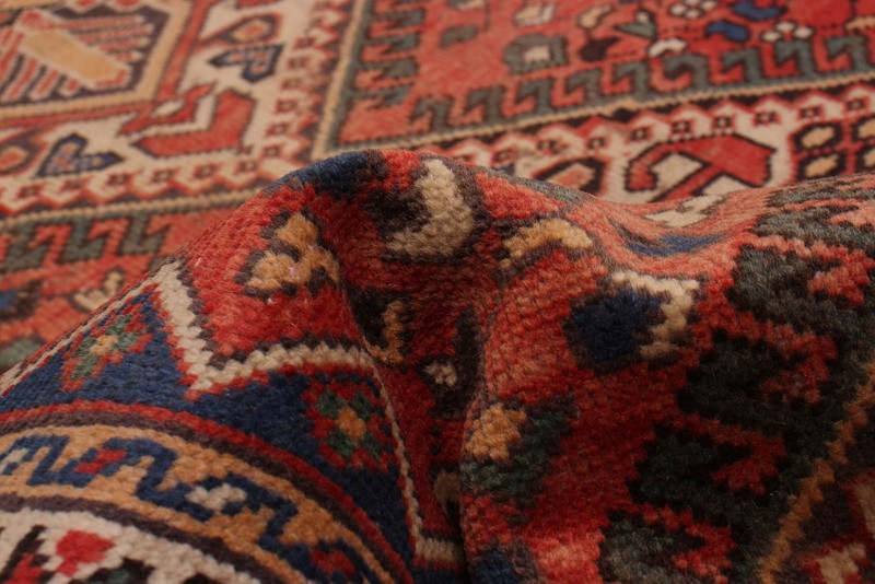 3'2" x 9'2" Vintage Hand-knotted Runner Rug Traditional Oriental Wool Carpet gallery