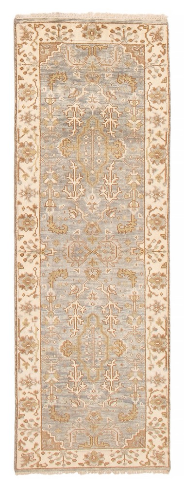 2'8" x 7'11" Vintage Hand-knotted Runner Rug Traditional Oriental Wool Carpet