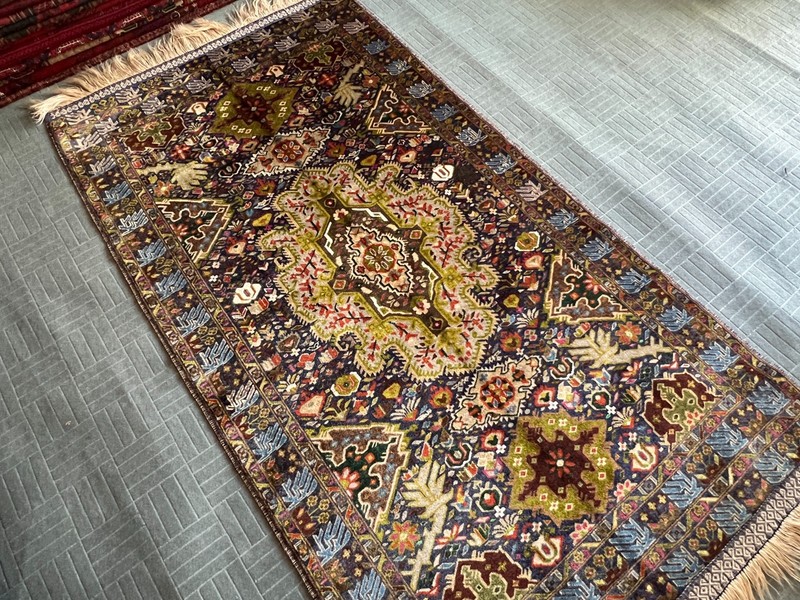 Vintage Hand Knotted Area Rug Tribal Traditional Wool Carpet gallery