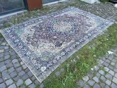 Bohemian Large Rug, Turkish Vintage Rug, Handmade Wool Rug, 6,4 x 10, ft