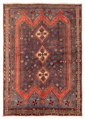 Vintage Traditional Hand-Knotted Area Rug 5’3″ x 7’3″ Oriental Wool Carpet