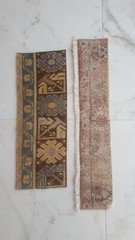 Antique and Vintage Carpet Fragments piece, Handmade Wall Hanging Decor Rugs