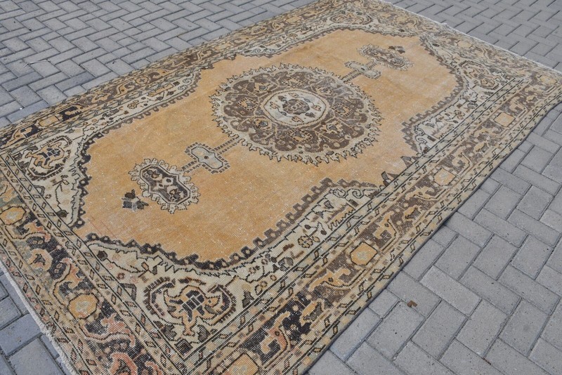Turkish Rugs, Anatolian Rug, Vintage Rug, Kitchen Rug, 5.8x9.8 ft Large Rug gallery