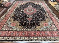 Magnificent Per’sian Ta’briz Rug 11×16 Wool Silk Fine 450 KPSI