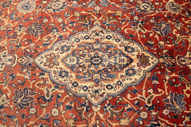 10X14 Floral Classic Oriental Rug Hand-Knotted Wool Dining Room Carpet 9'9X13'6 gallery