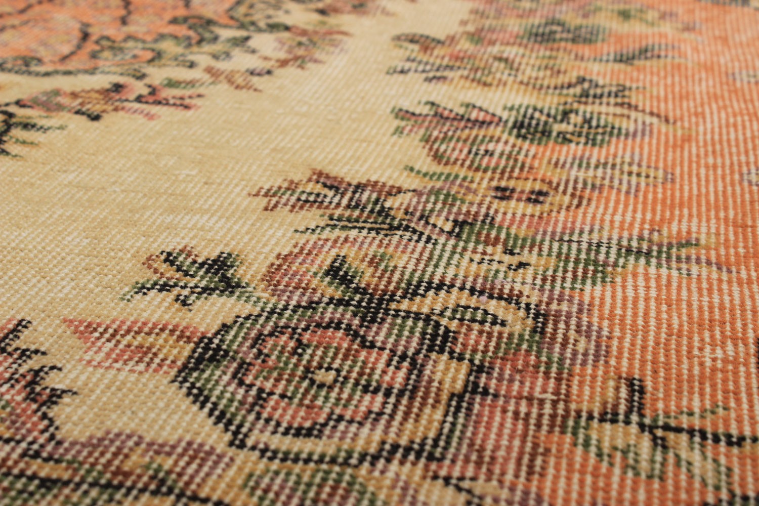 Traditional Vintage Hand-Knotted Area Rug 3'8" x 6'9" Oriental Wool Carpet gallery