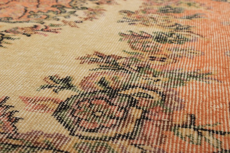 Traditional Vintage Hand-Knotted Area Rug 3'8" x 6'9" Oriental Wool Carpet gallery