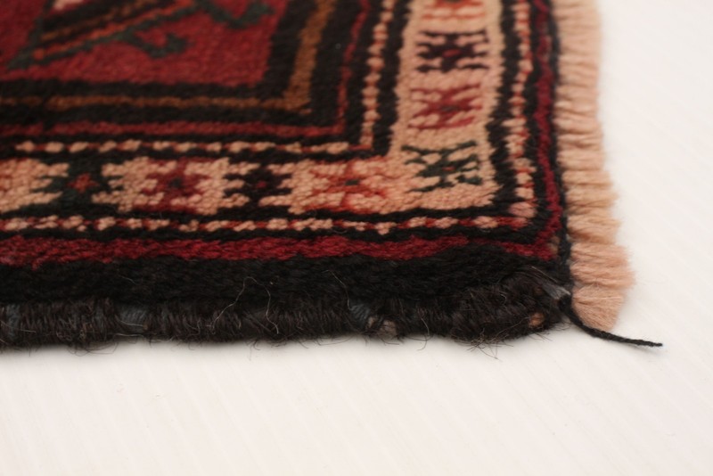 Vintage Hand-Knotted Area Rug 4'5" x 9'4" Traditional Oriental Wool Carpet gallery