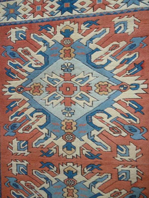 1970's Turko-Kazak Melas Antique Handmade"Never Used"Rug Free Shipping 4Ft x 7Ft gallery