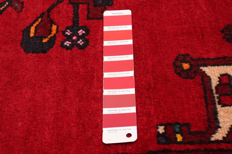 Vintage 4'2" x 6'9" Traditional Hand Knotted Vegetable Dye Wool Area Rug gallery