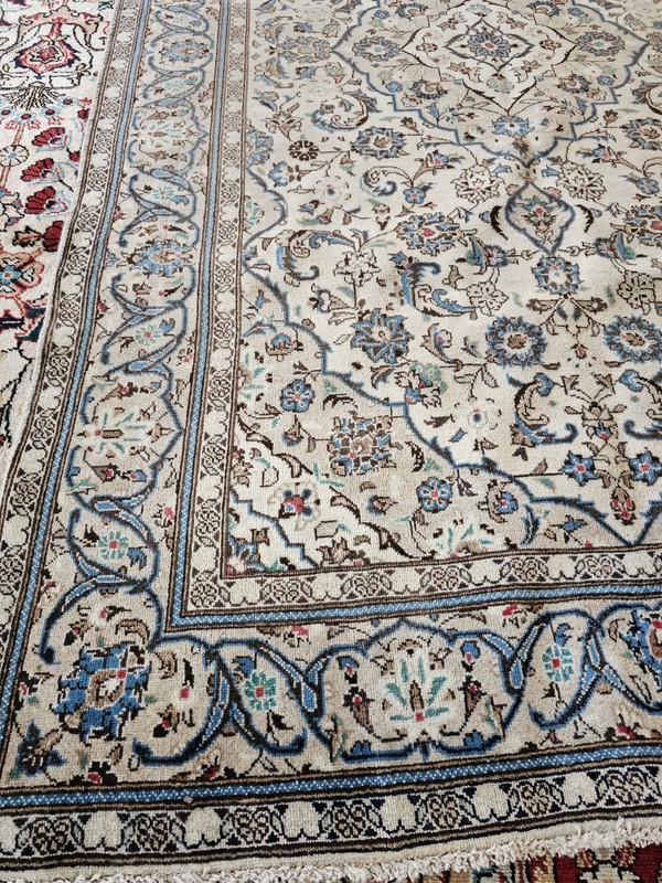 4.10 x 8.1 VINTAGE FINE USHAK RUG CAUCASIAN ANTIQUE SERAPI HERIZ KAZAK gallery