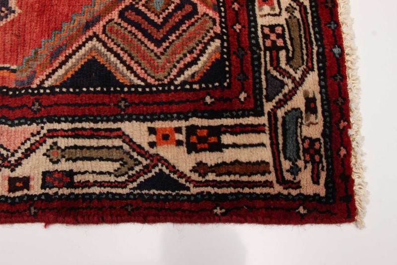 2'9" x 9'10" Vintage Hand-knotted Runner Rug Traditional Oriental Wool Carpet gallery