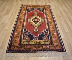 Antique *Rarely Used* Caucasian Kazak Handmade Dowry Rug 4Ft x 8Ft Free Shipping
