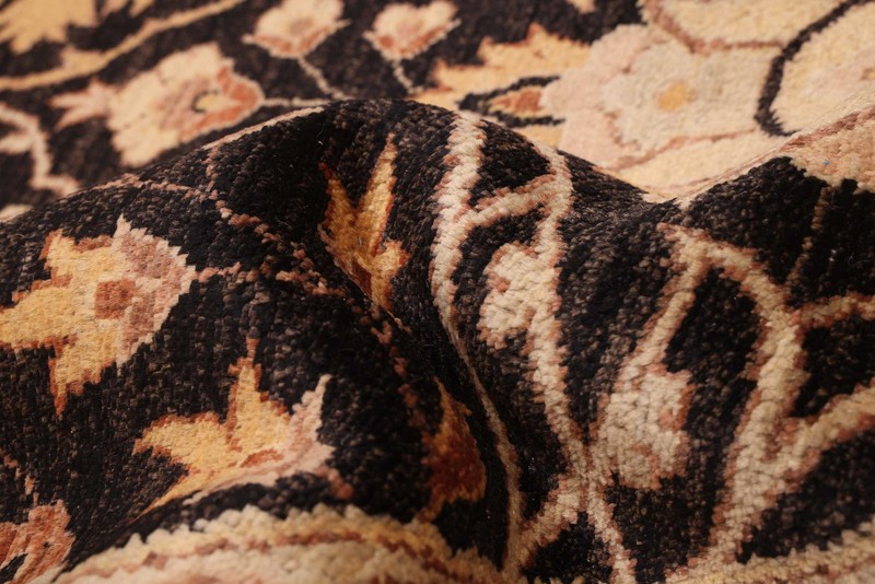 Vintage Hand-Knotted Area Rug 10'0" x 10'1" Traditional Wool Carpet gallery