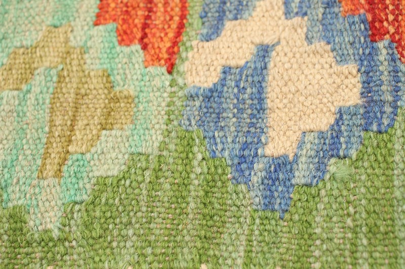 Vintage Hand Woven Area Rug 6'6" x 9'7" Traditional Wool Oriental Carpet gallery