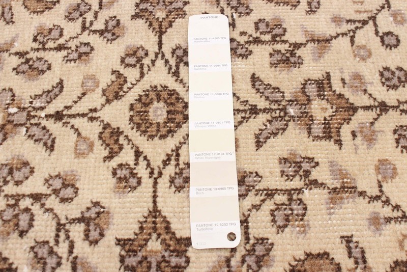 Vintage Hand-Knotted Area Rug 3'8" x 6'8" Traditional Oriental Wool Carpet gallery