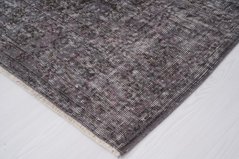 Muted Turkish Large Rug 7x10 ft - Handmade Oversize Vintage Oushak Carpet, 203 gallery