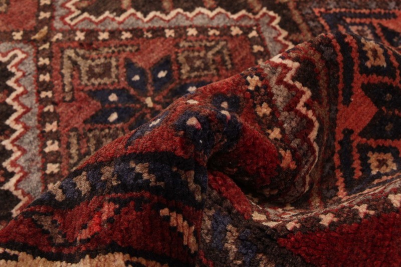 3'3" x 10'2" Vintage Hand-knotted Runner Rug Traditional Oriental Wool Carpet gallery