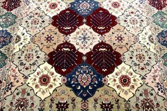 9X6 EXQUISITE MINT 300KPSI HAND KNOTTED VEGETABLE DYE TABRIZZ TURKISH WOOL RUG