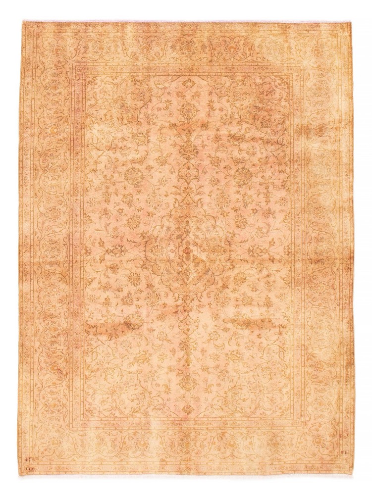 Traditional Vintage Hand-Knotted Oriental Carpet 6'7" x 8'10" Wool Area Rug