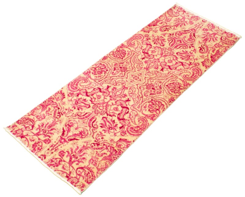Vintage Hand-knotted Runner Rug 3'1" x 8'6" Traditional Oriental Wool Carpet gallery