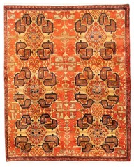 Traditional Vintage Hand-Knotted Area Rug 4’11” x 6’3″ Oriental Wool Carpet