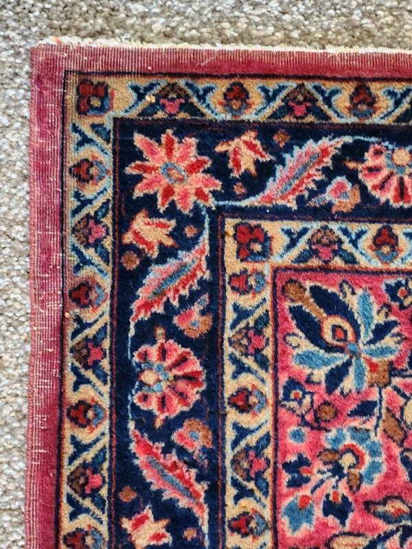 circa 1920s Manchester Kashaan Runner, 2'1" x 4'" gallery