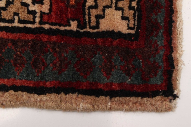 3'3" x 14'10" Vintage Hand-knotted Runner Rug Traditional Oriental Wool Carpet gallery