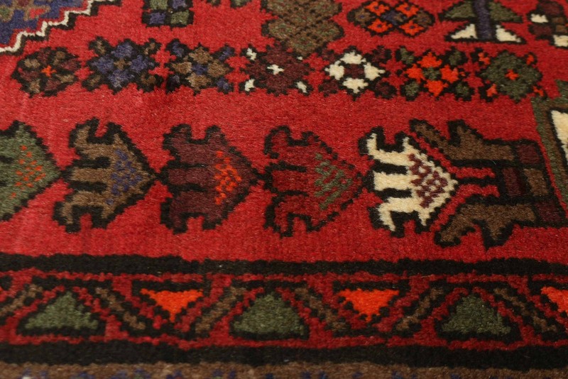 Traditional Vintage Hand-Knotted Area Rug 3'2" x 5'0" Oriental Wool Carpet gallery