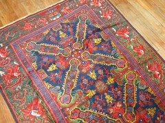 Antique Caucasian Zeychour Kuba Rug Gallery Size 5’x13’3”