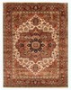 Vintage Hand-Knotted Area Rug 7'7" x 9'10" Traditional Oriental Wool Carpet gallery